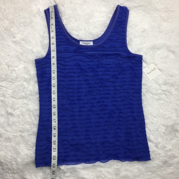 Kate Hill Essentials Ruffle Tank - Picture 6 of 6